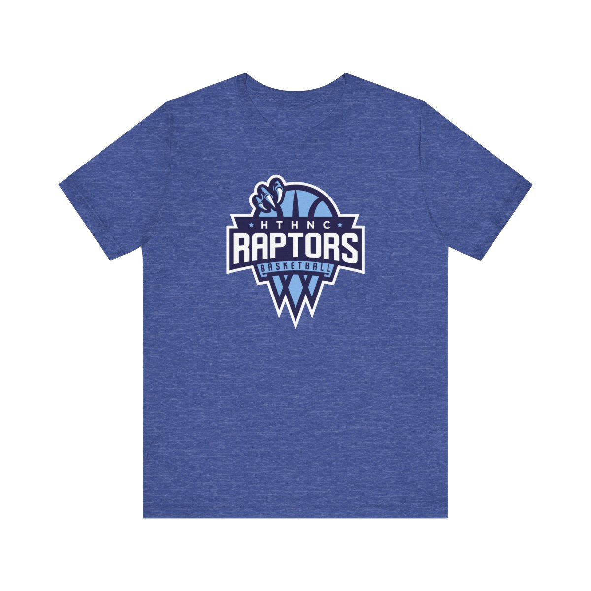 Product Raptors Basketball Team Tee A Heather True Royal