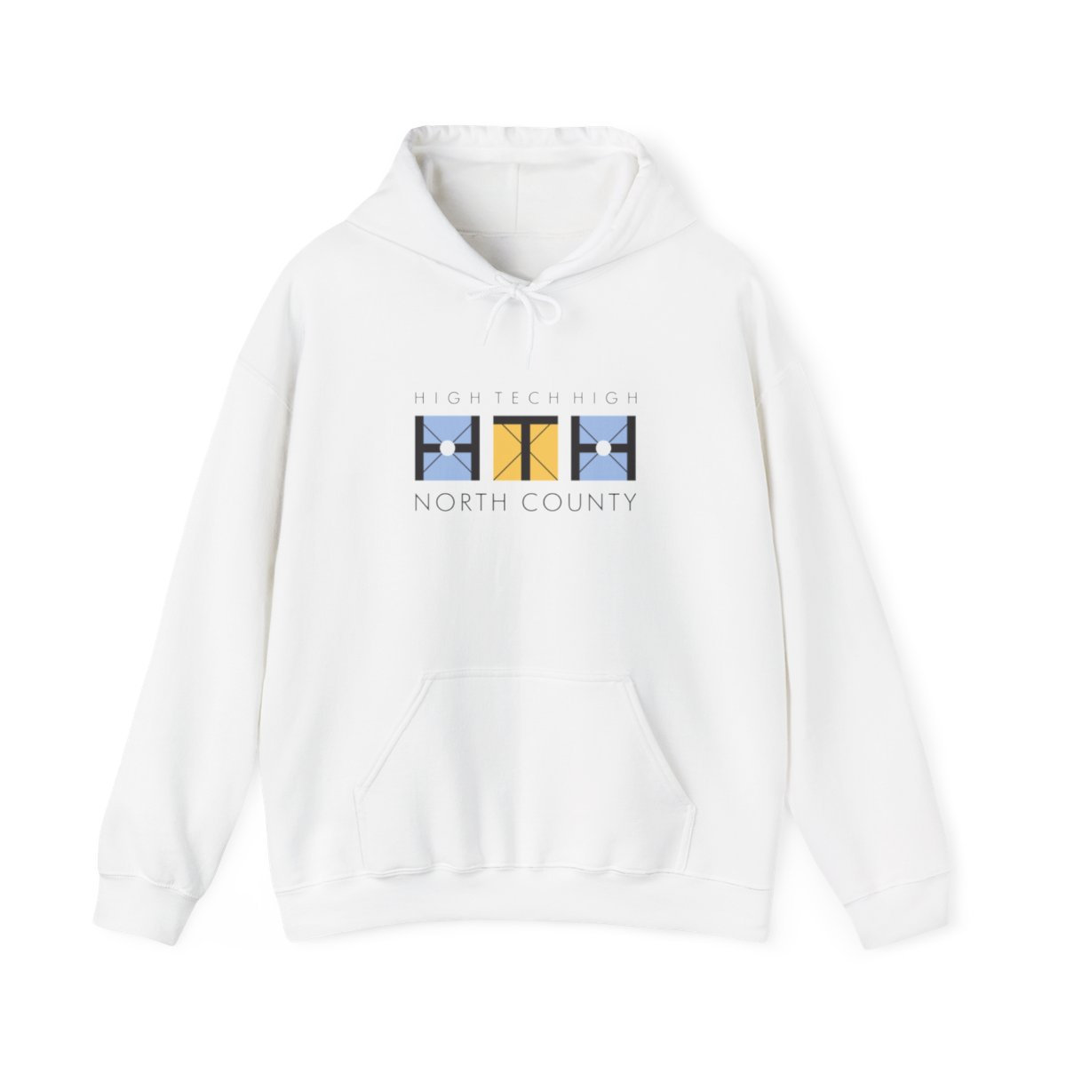 Product HTH Logo Hoodie A White