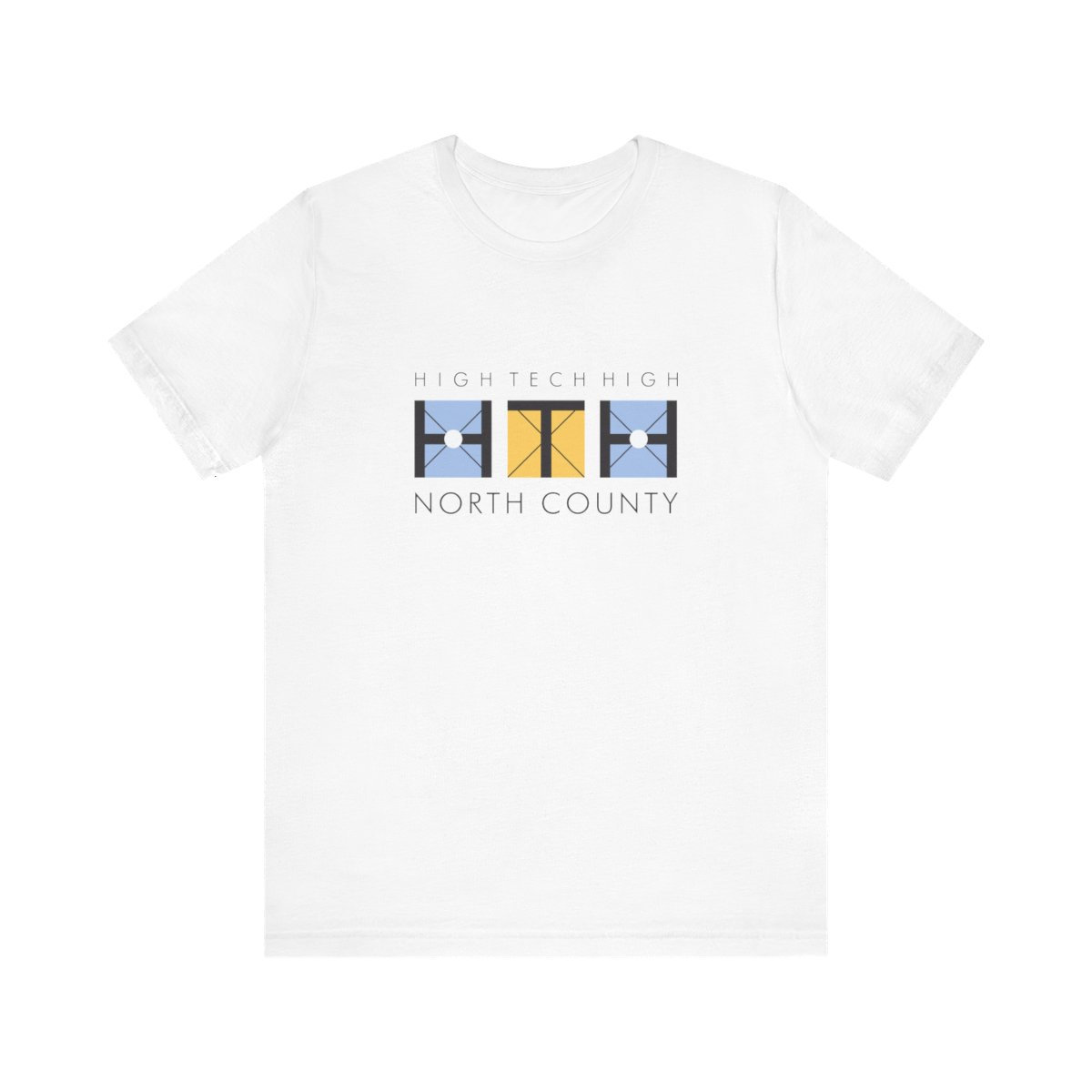 Product HTH School Logo Tee A White