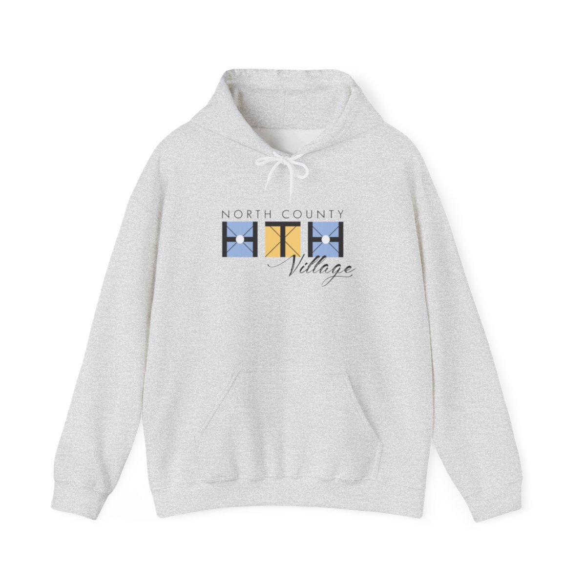 Product HTHNC Village Logo Hoodie A Ash