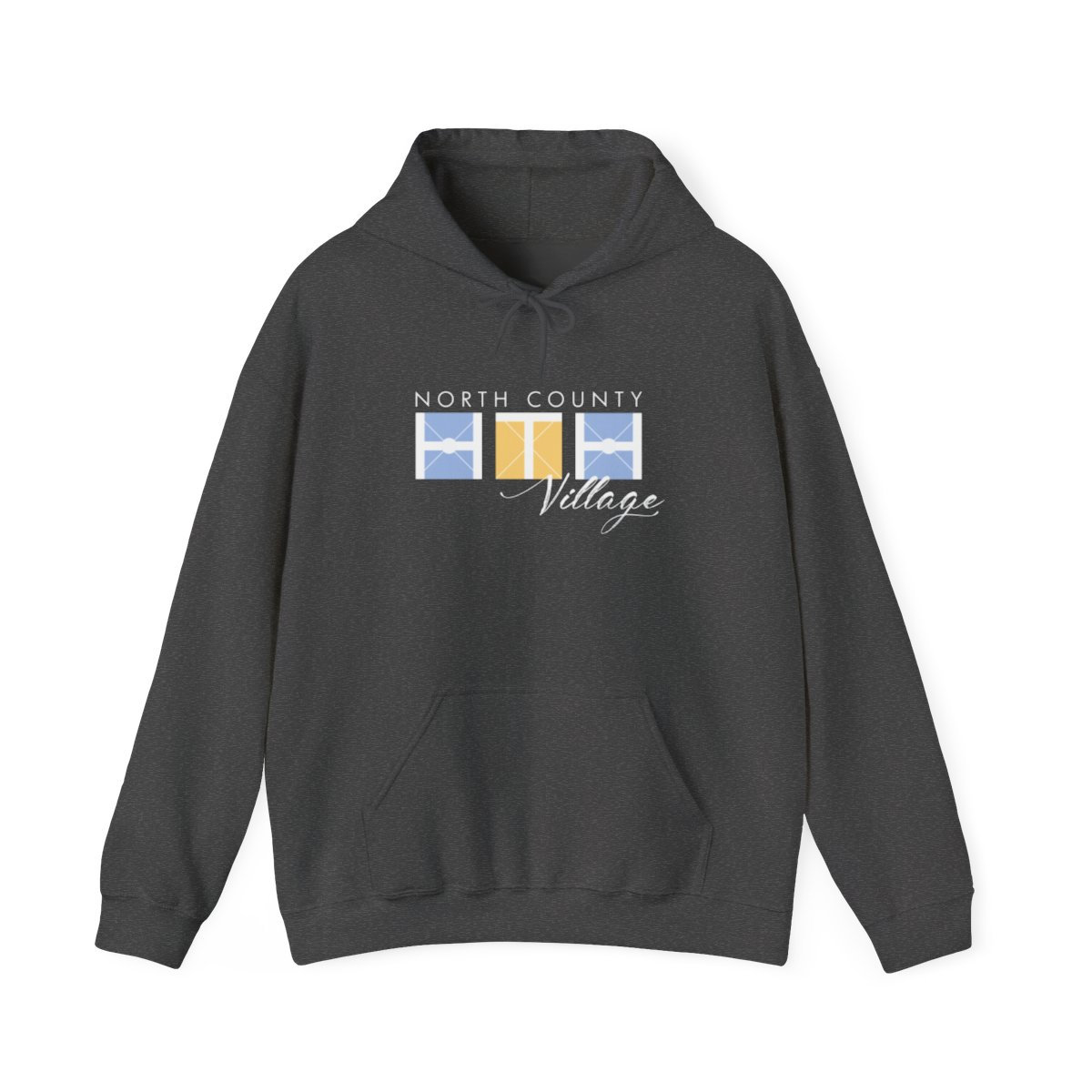 Product HTHNC Village Logo Hoodie A Dark Heather
