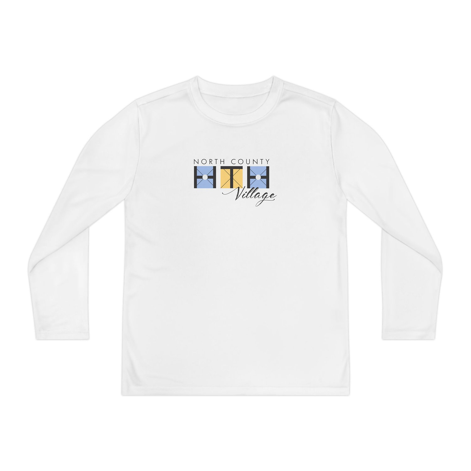 Product HTHNC Village Logo Long Sleeve Y White