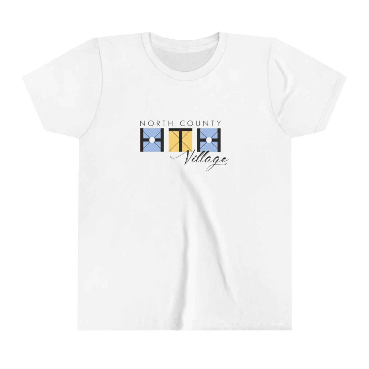 Product HTHNC Village Logo Tee Y White
