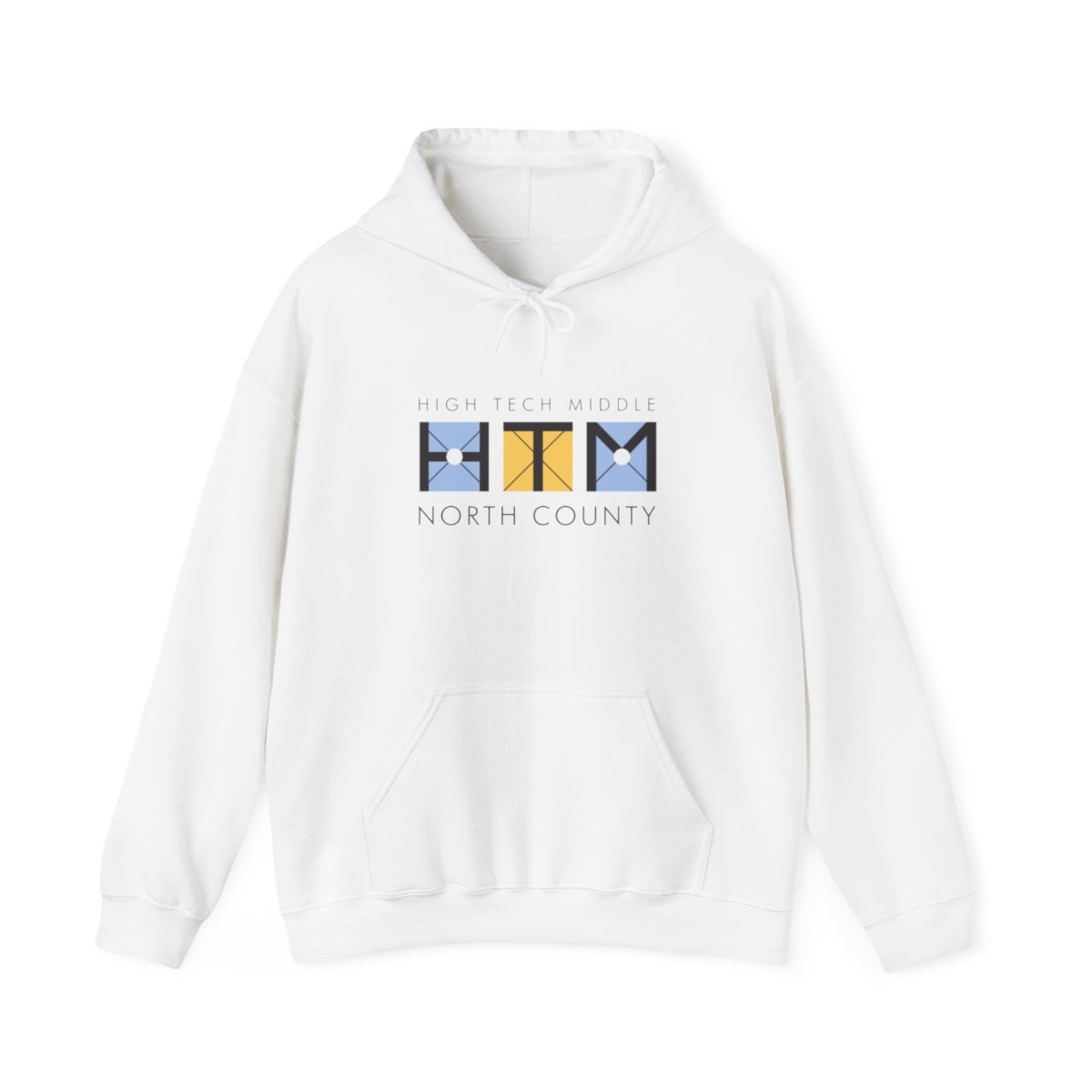 Product HTM Logo Hoodie A White