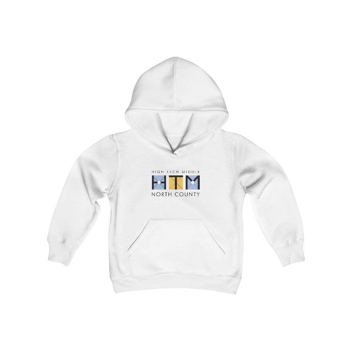 Product HTM Logo Hoodie Y White