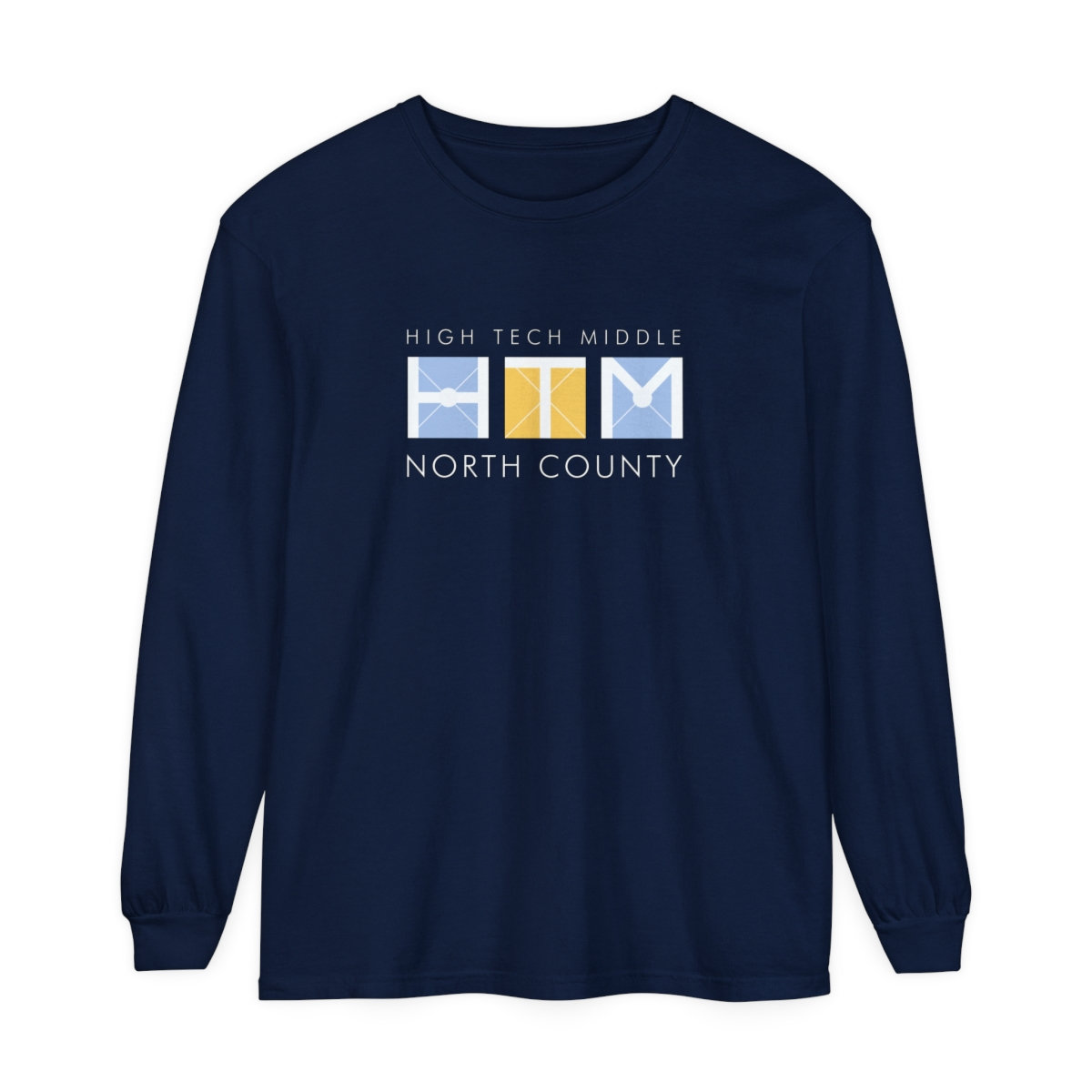 Product HTM Logo Long Sleeve A True Navy