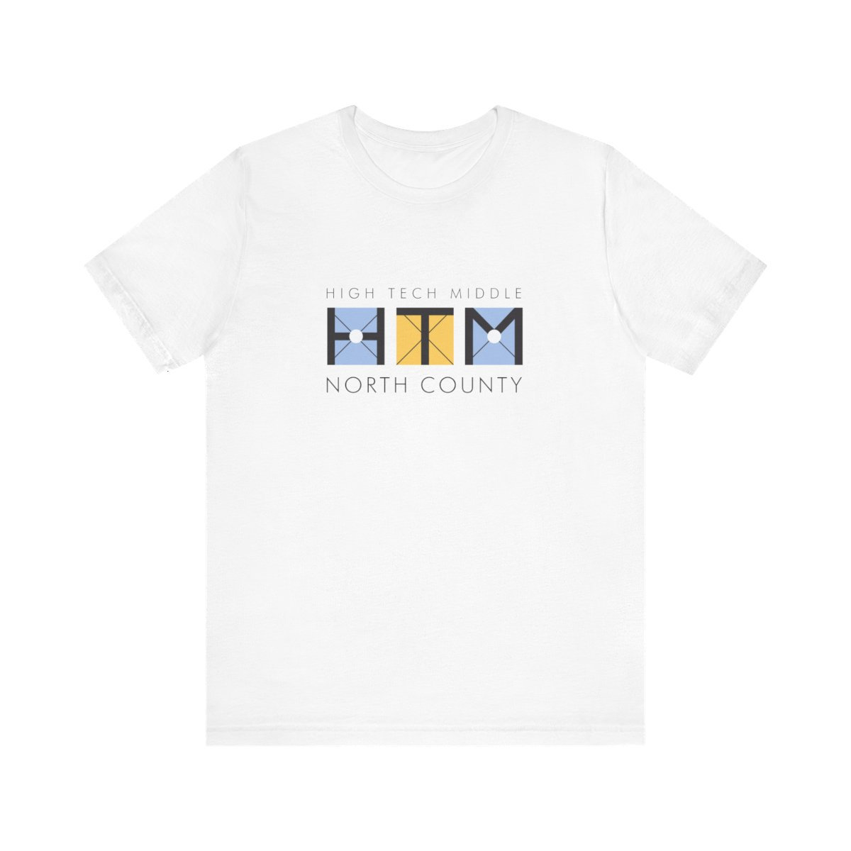 Product HTM School Logo Tee A White
