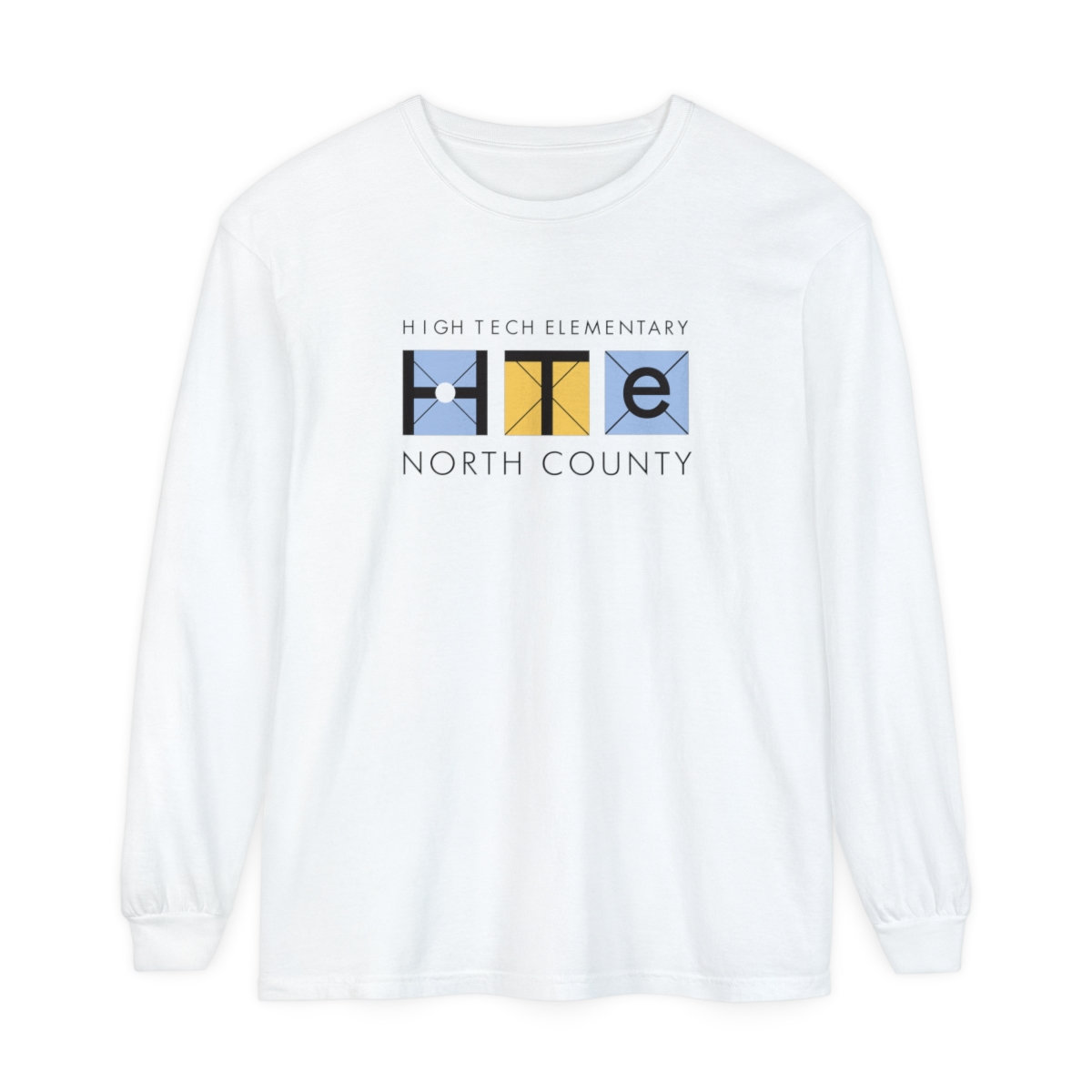 Product Hte Logo Long Sleeve A White