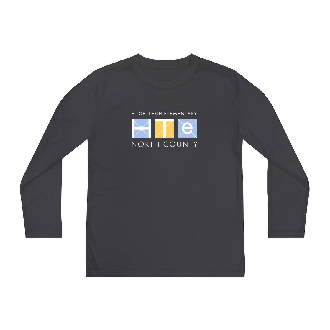 Product Hte Logo Long Sleeve Y Iron Grey