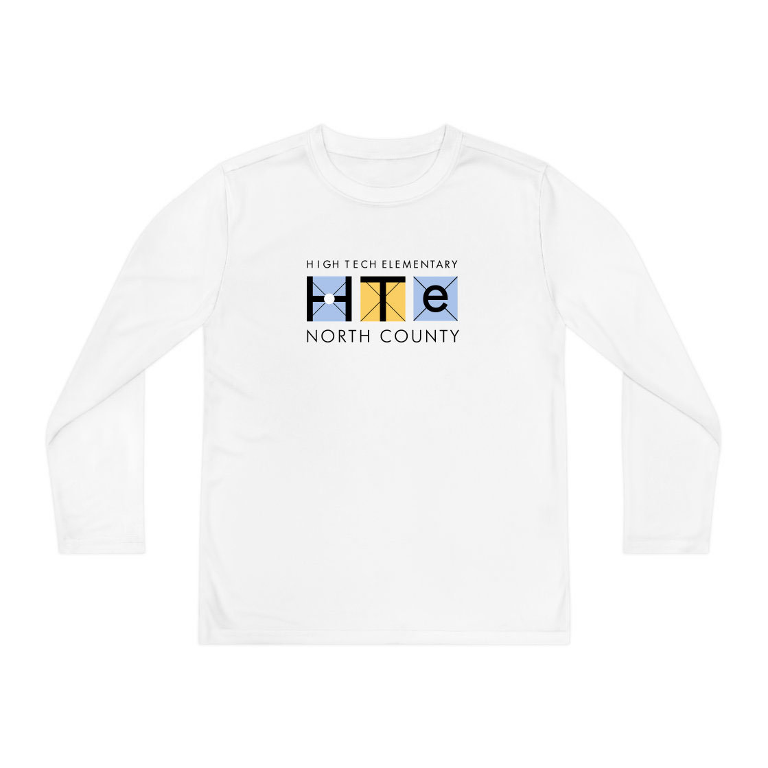 Product Hte Logo Long Sleeve Y White